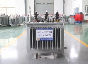 咸宁S11-M-80KVA 油浸变压器